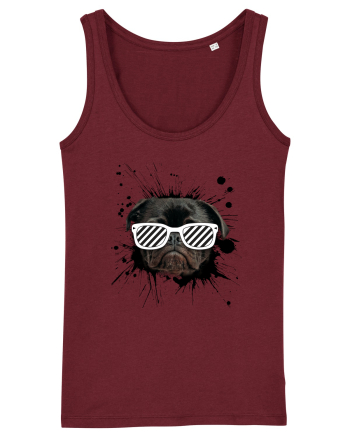 Mops Burgundy