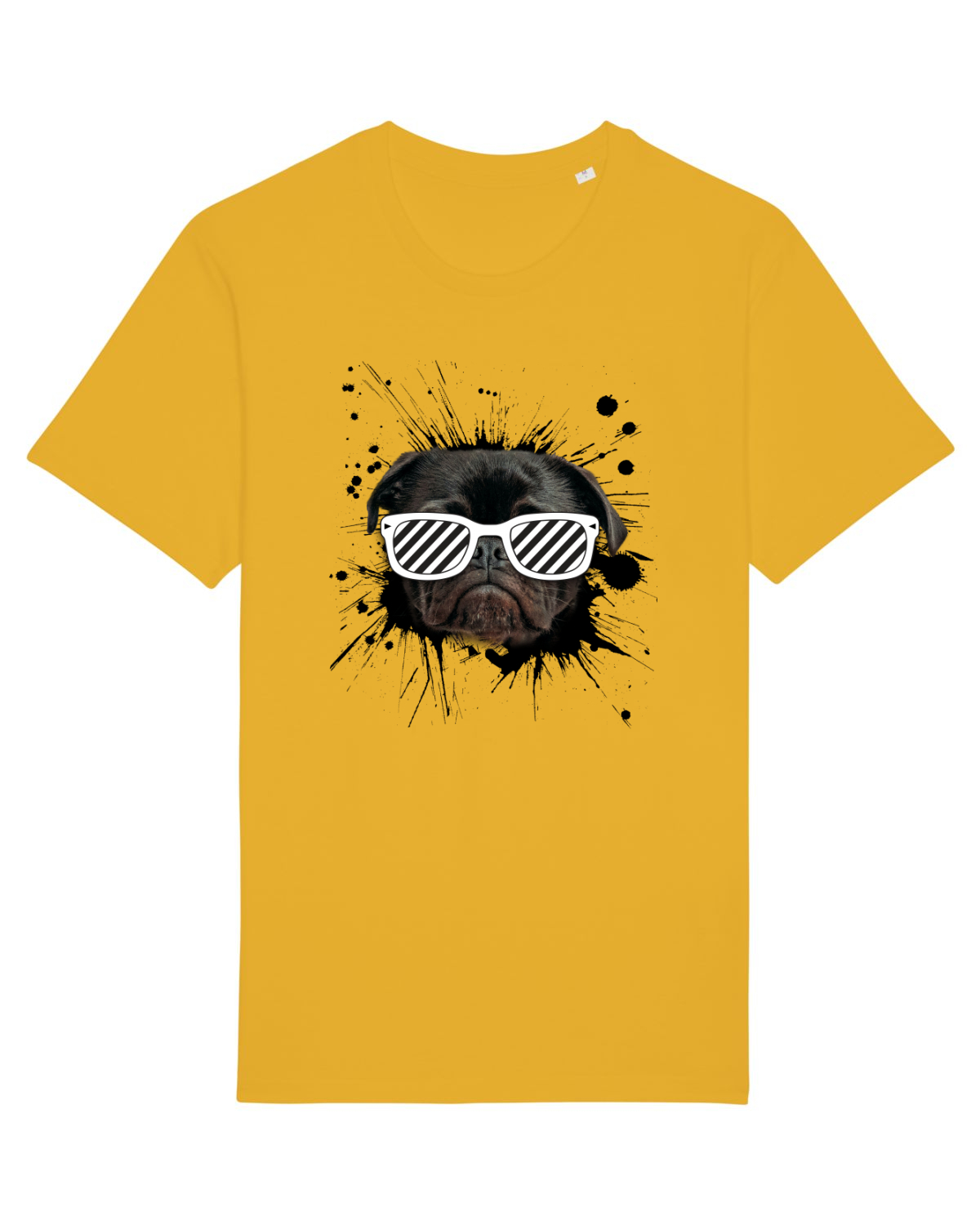 Tricou mânecă scurtă Unisex Rocker Spectra Yellow