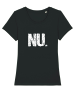 NU. Tricou mânecă scurtă guler larg fitted Damă Expresser