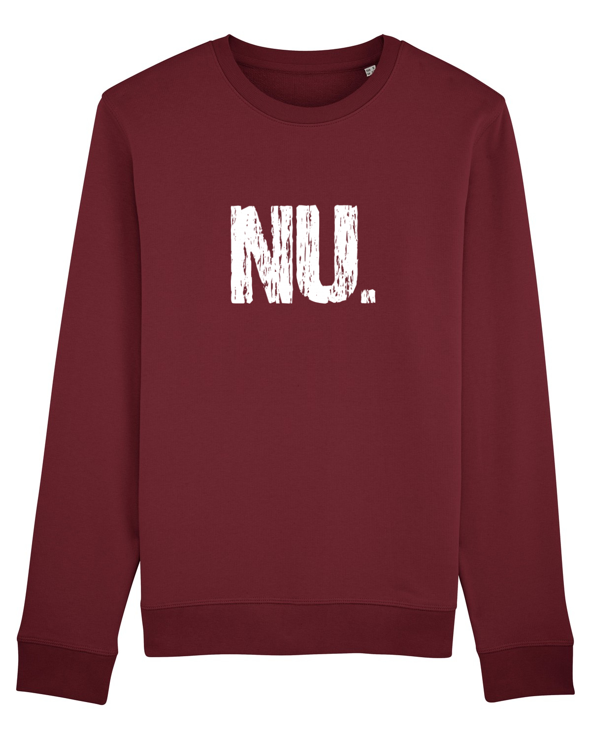Bluză mânecă lungă Unisex Rise Burgundy