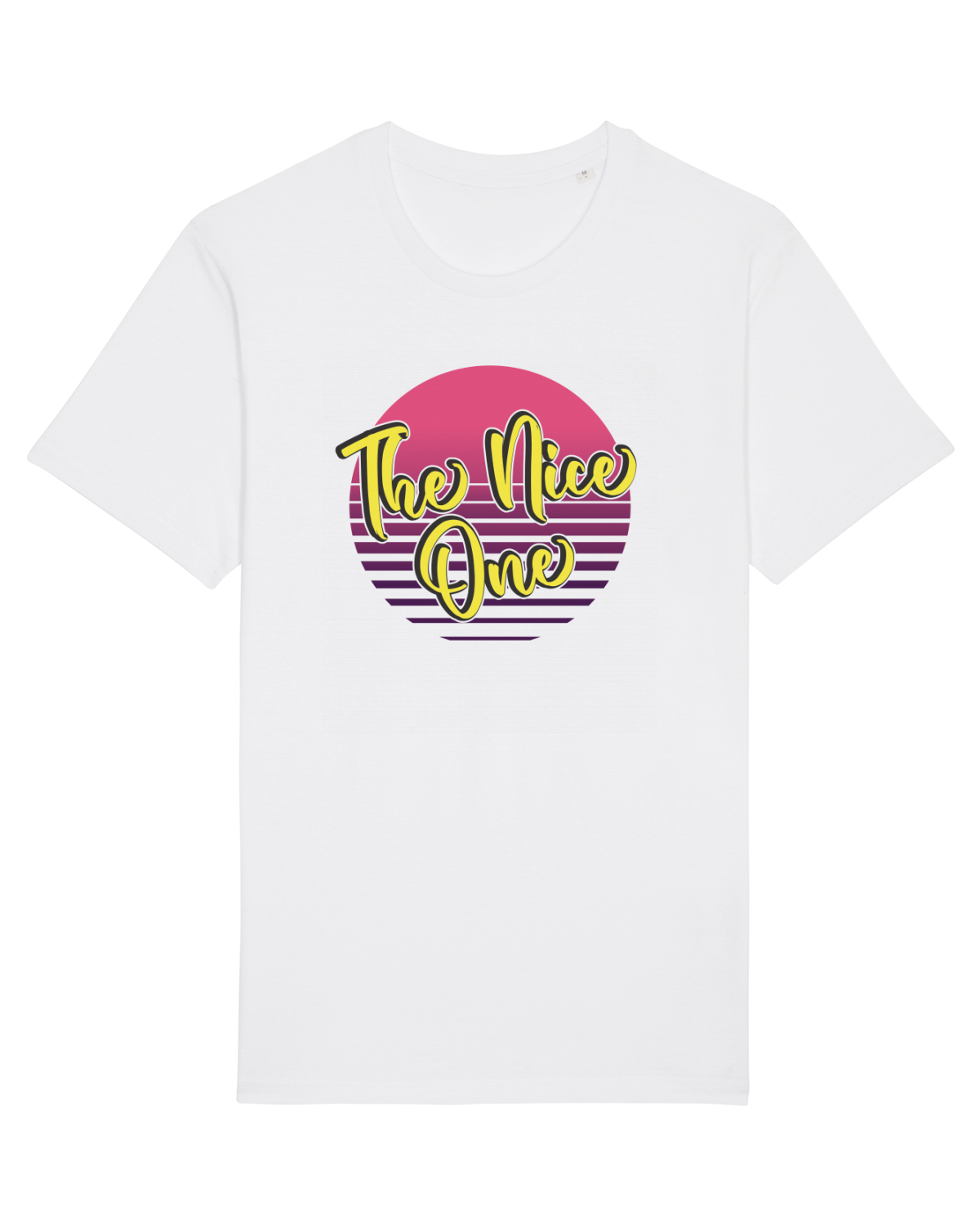 Tricou mânecă scurtă Unisex Rocker White
