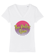 Girls party - The pretty one Tricou mânecă scurtă guler V Damă Evoker