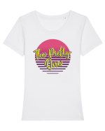 Girls party - The pretty one Tricou mânecă scurtă guler larg fitted Damă Expresser
