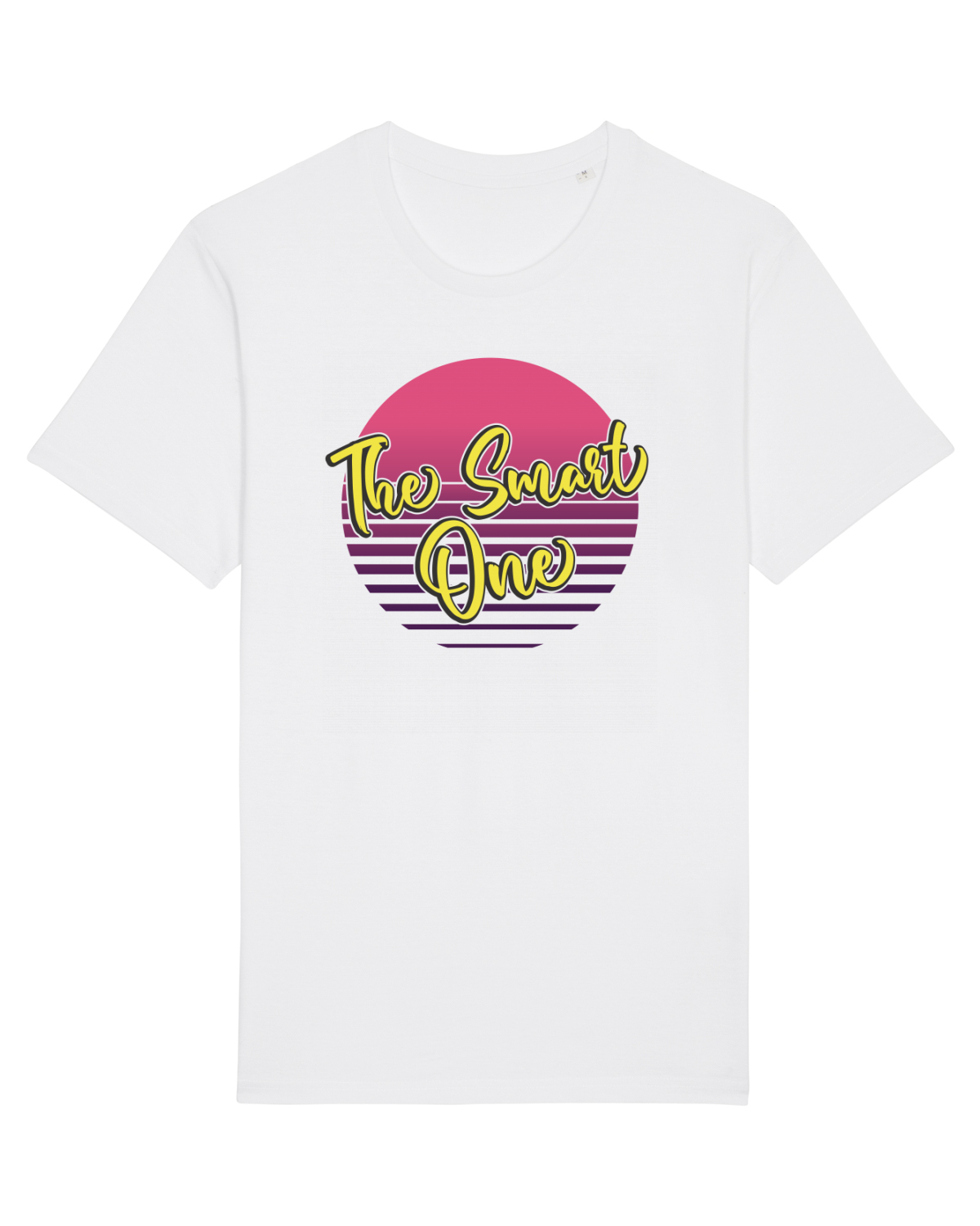 Tricou mânecă scurtă Unisex Rocker White