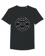 Kyokushin Karate  Tricou mânecă scurtă guler larg Bărbat Skater