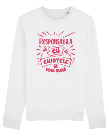 Responsabila cu chiotele și voia bună White