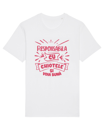 Responsabila cu chiotele și voia bună White