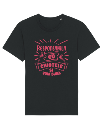 Responsabila cu chiotele și voia bună Black