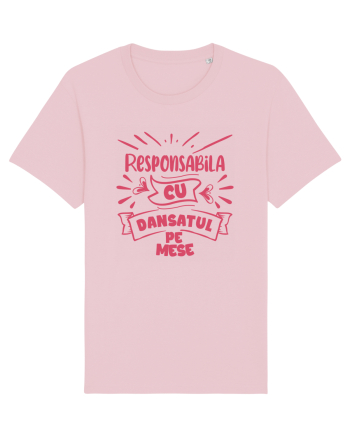 Responsabila cu dansatul pe mese Cotton Pink