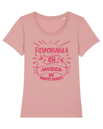 Responsabila cu muzica de bumti bumti Canyon Pink