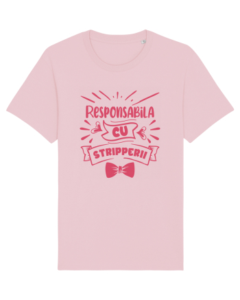 Responsabila cu stripperii Cotton Pink