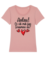 De petrecere - Aoleu ce să mă fac Tricou mânecă scurtă guler larg fitted Damă Expresser