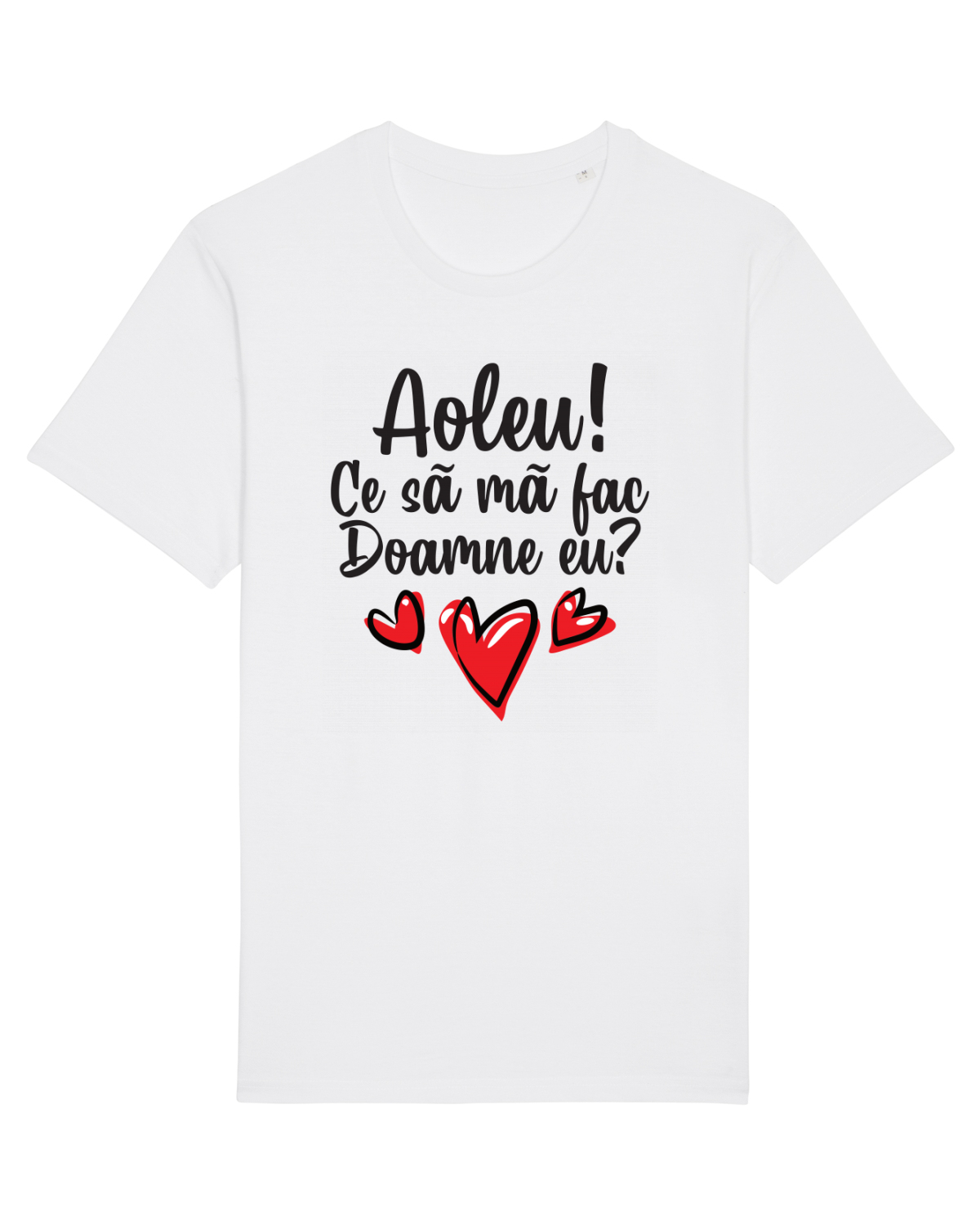 Tricou mânecă scurtă Unisex Rocker White