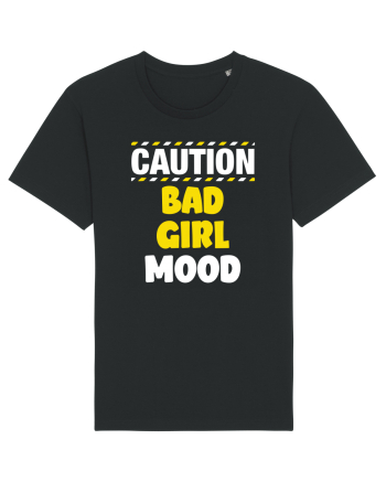 Caution - bad girl mood Black