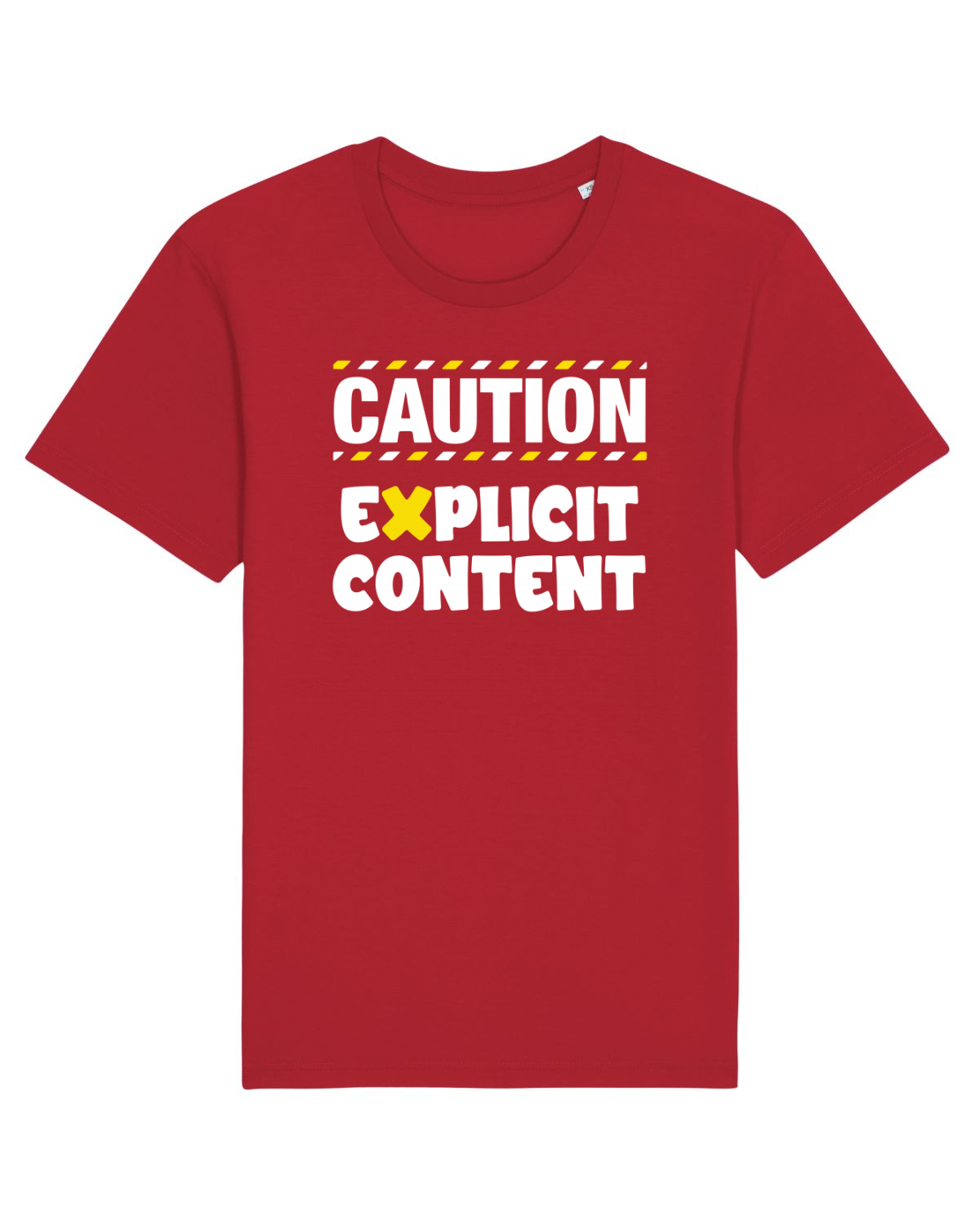 Tricou mânecă scurtă Unisex Rocker Red