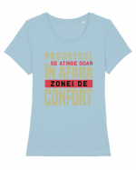 Progres Tricou mânecă scurtă guler larg fitted Damă Expresser