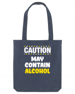 Caution - may contain alcohol Sacoșă textilă