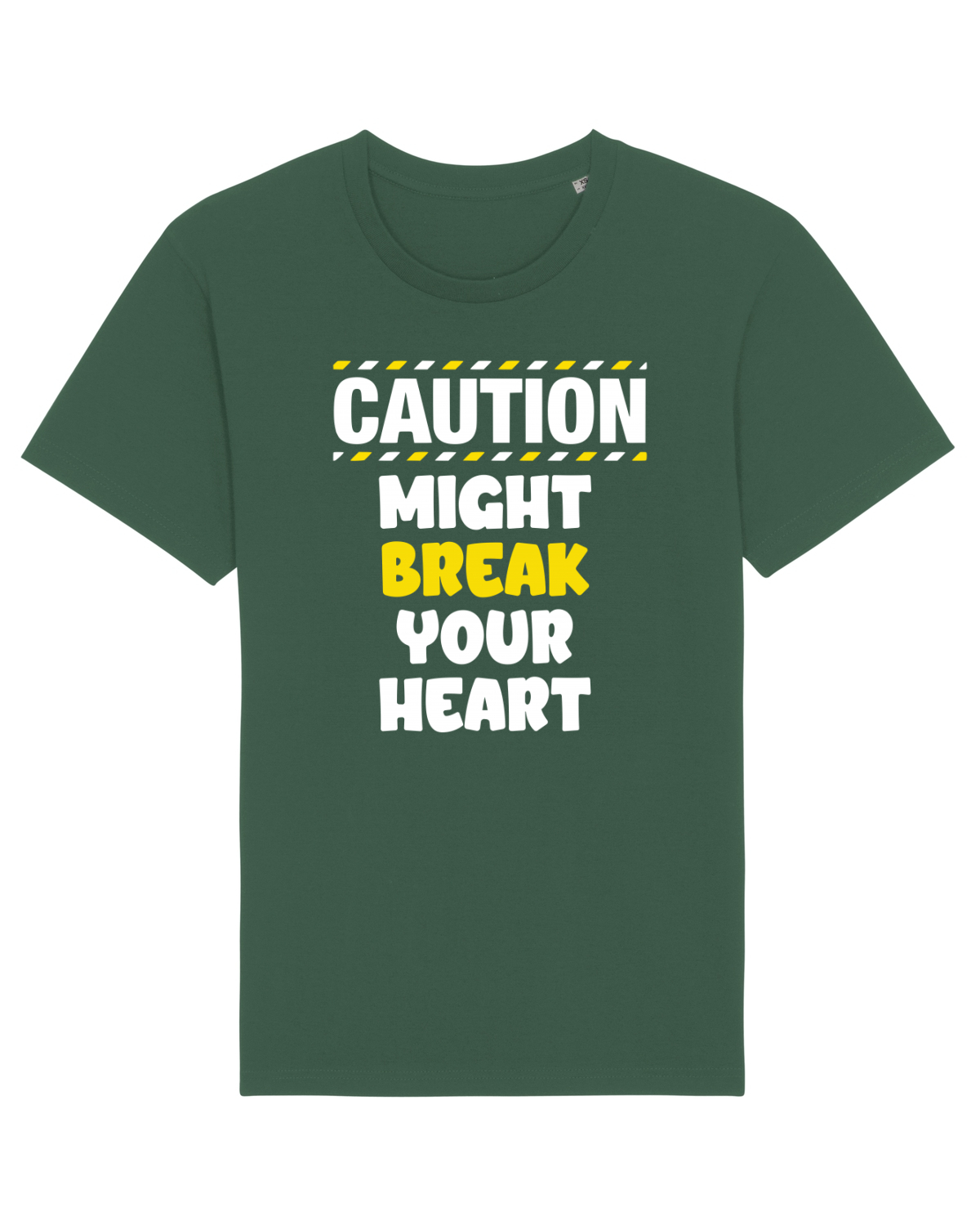 Tricou mânecă scurtă Unisex Rocker Bottle Green