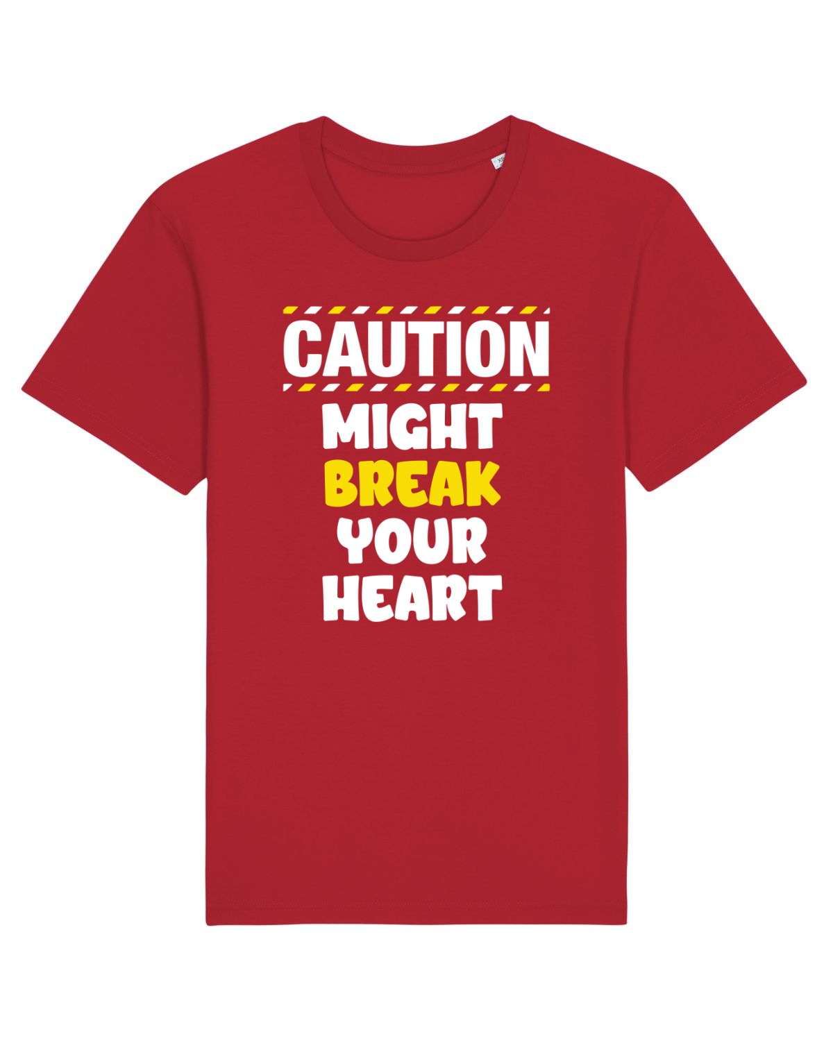 Tricou mânecă scurtă Unisex Rocker Red