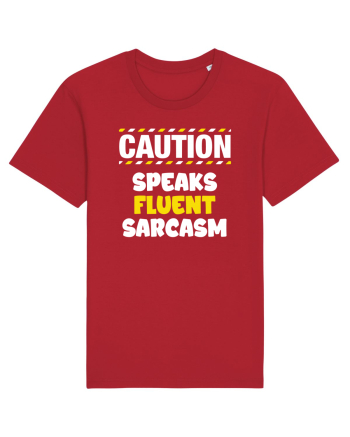 Caution - speaks fluent sarcasm Red