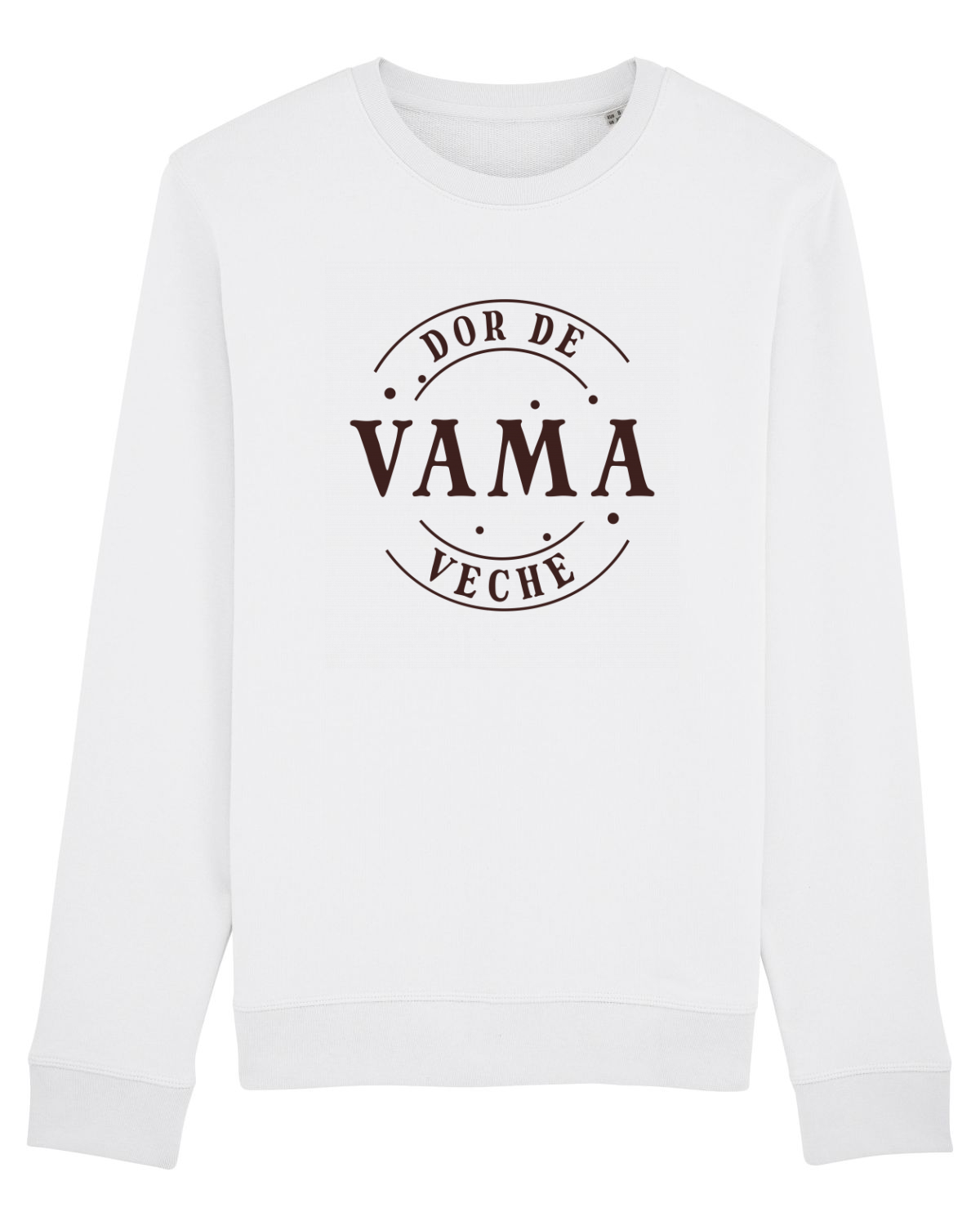 Bluză mânecă lungă Unisex Rise White