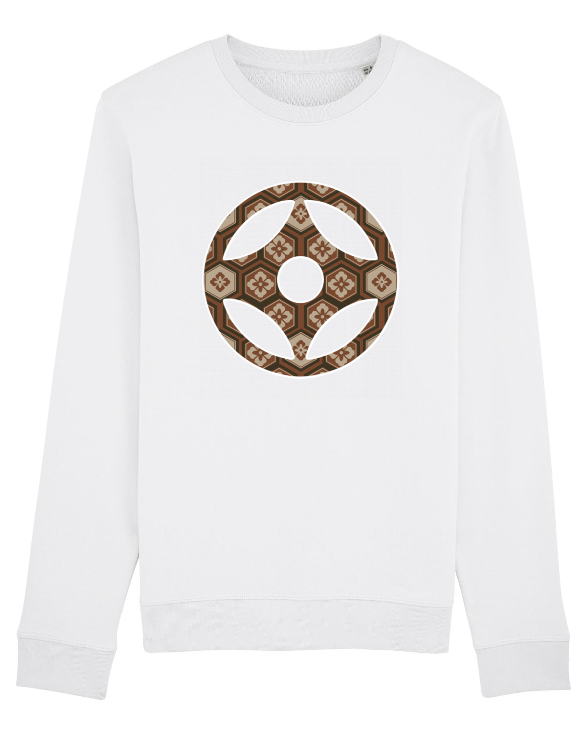Bluză mânecă lungă Unisex Rise White