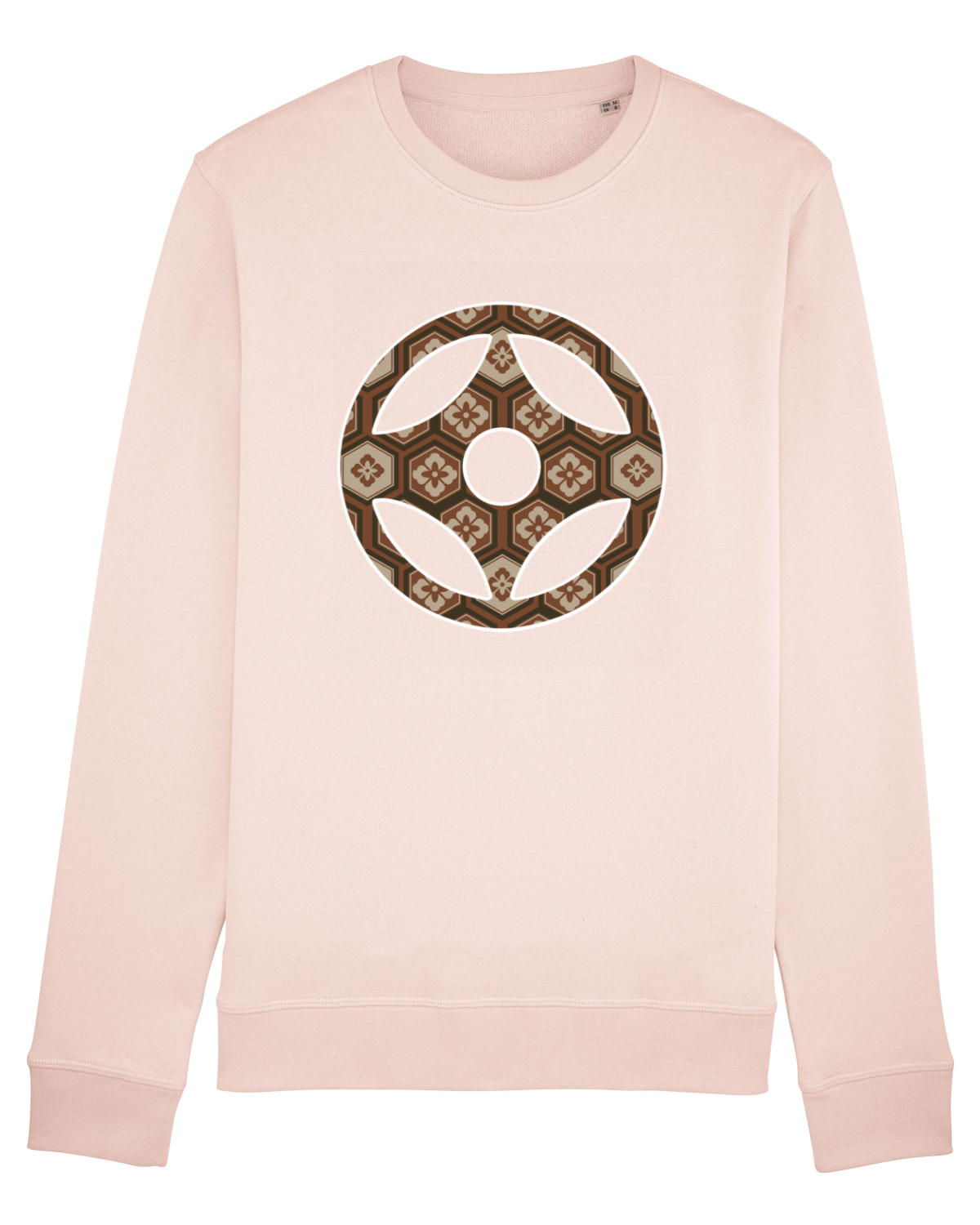 Bluză mânecă lungă Unisex Rise Candy Pink