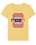 Stațiunea Mamaia Tricou mânecă scurtă guler larg fitted Damă Expresser