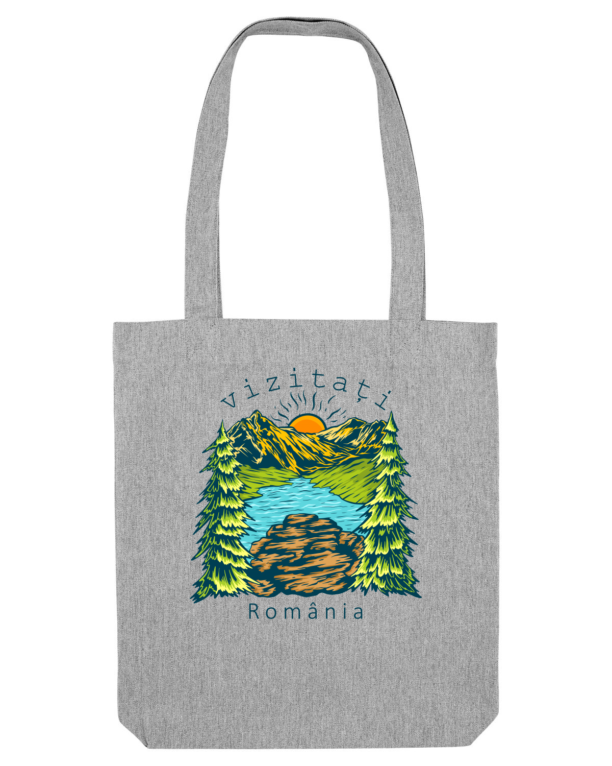 Sacoșă textilă Heather Grey