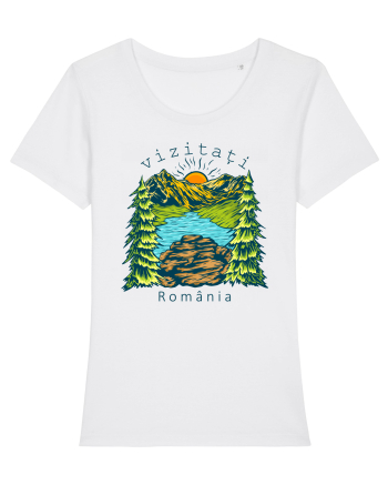 Vizitați România White
