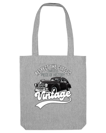 Vintage Classic Car Heather Grey