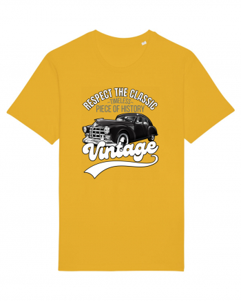 Vintage Classic Car Spectra Yellow