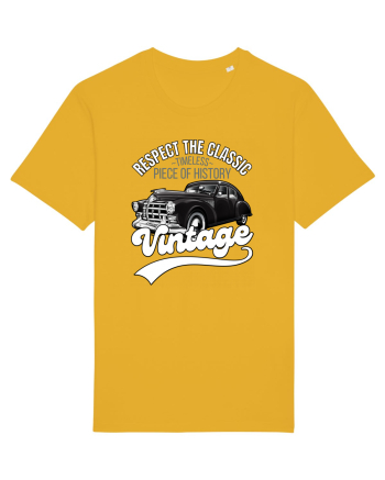 Vintage Classic Car Spectra Yellow