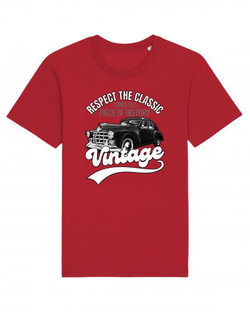Vintage Classic Car Red