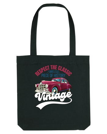 Vintage Classic Car Black