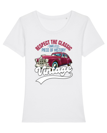 Vintage Classic Car White