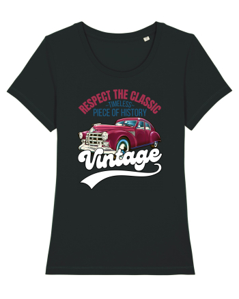 Vintage Classic Car Black