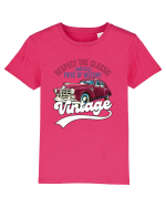 Vintage Classic Car Tricou mânecă scurtă  Copii Mini Creator