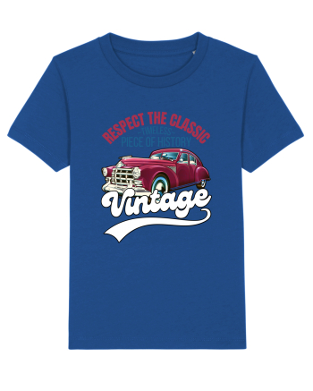 Vintage Classic Car Majorelle Blue