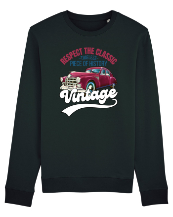 Vintage Classic Car Black