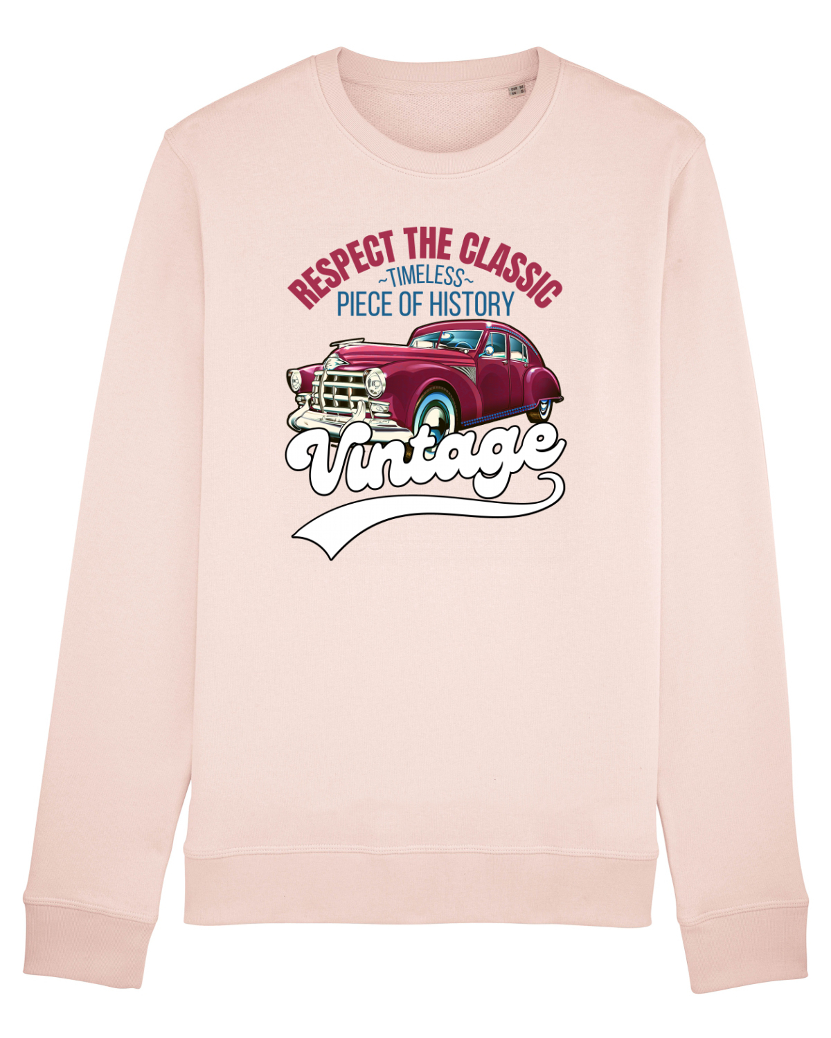 Bluză mânecă lungă Unisex Rise Candy Pink