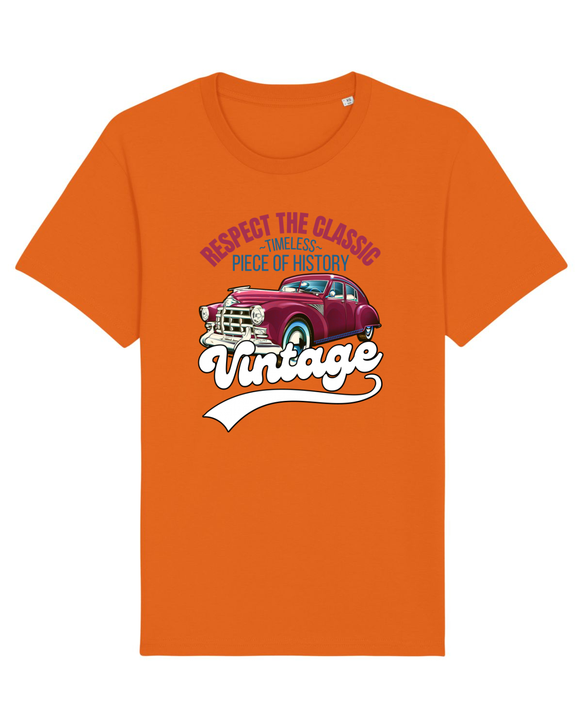 Tricou mânecă scurtă Unisex Rocker Bright Orange