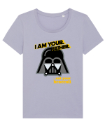 Funny Darth Vader Tricou mânecă scurtă guler larg fitted Damă Expresser