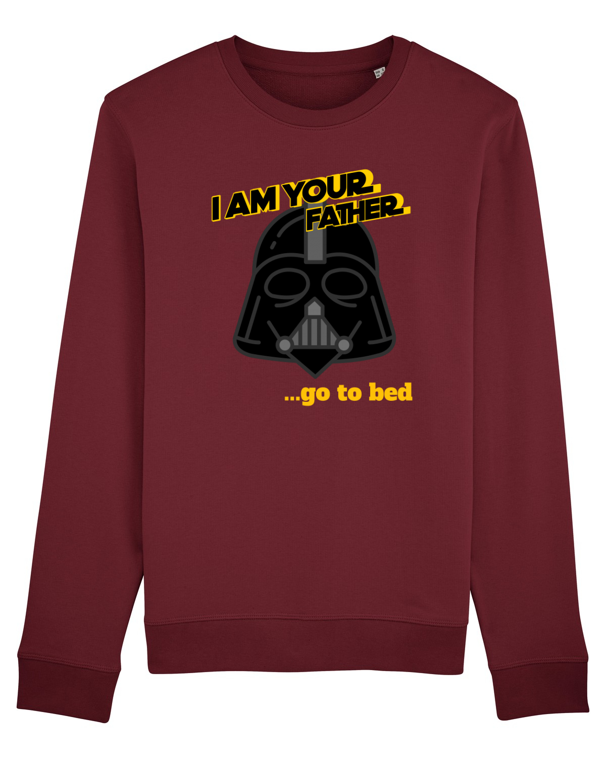 Bluză mânecă lungă Unisex Rise Burgundy