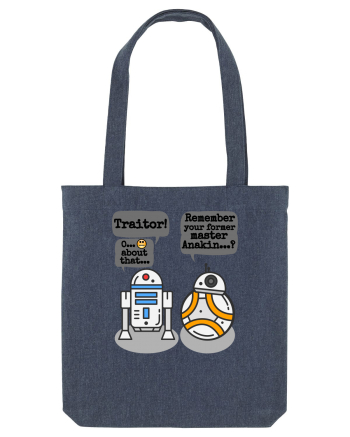Funny R2D2 And BB8 Midnight Blue