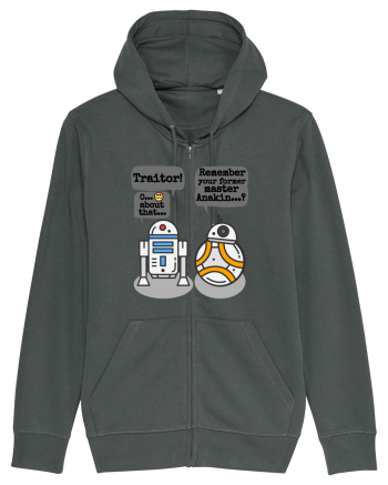 Funny R2D2 And BB8 Anthracite