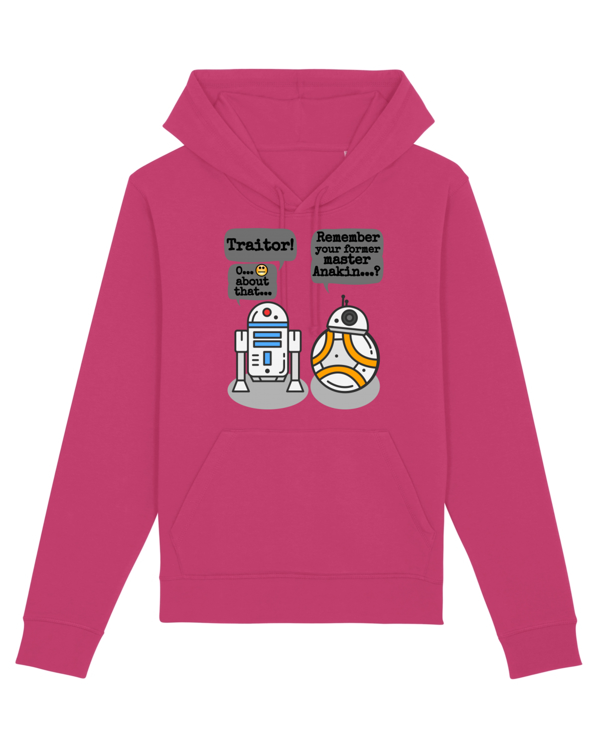 Hanorac Unisex Drummer Raspberry
