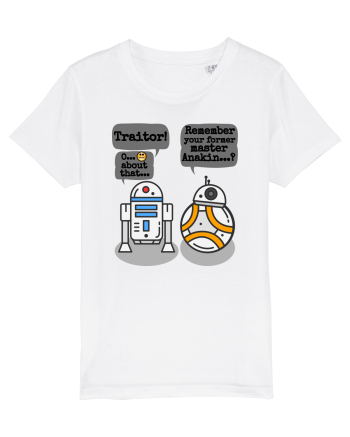 Funny R2D2 And BB8 White