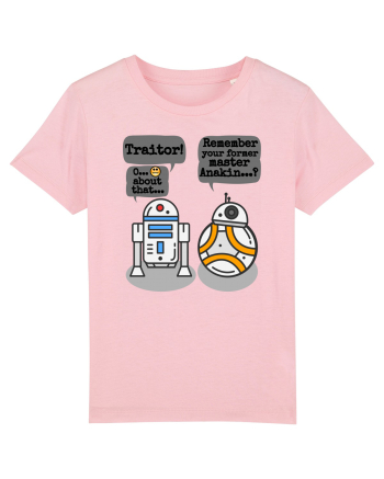 Funny R2D2 And BB8 Cotton Pink