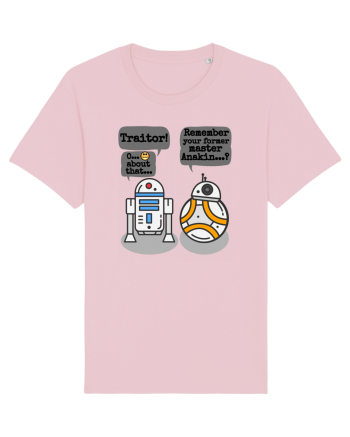 Funny R2D2 And BB8 Cotton Pink